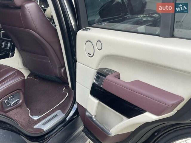 Черный Ленд Ровер Рендж Ровер, объемом двигателя 4.4 л и пробегом 221 тыс. км за 35000 $, фото 16 на Automoto.ua