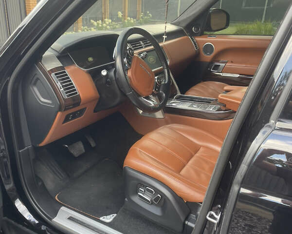 Черный Ленд Ровер Рендж Ровер, объемом двигателя 4.37 л и пробегом 210 тыс. км за 39999 $, фото 21 на Automoto.ua