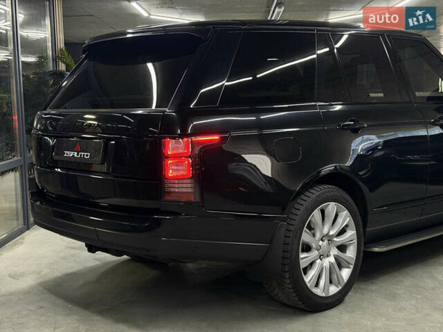Черный Ленд Ровер Рендж Ровер, объемом двигателя 3 л и пробегом 158 тыс. км за 28900 $, фото 16 на Automoto.ua