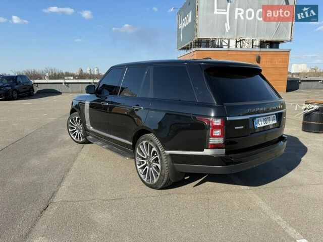 Черный Ленд Ровер Рендж Ровер, объемом двигателя 4.4 л и пробегом 116 тыс. км за 39900 $, фото 7 на Automoto.ua