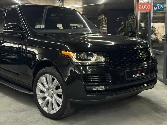 Черный Ленд Ровер Рендж Ровер, объемом двигателя 3 л и пробегом 158 тыс. км за 28900 $, фото 3 на Automoto.ua