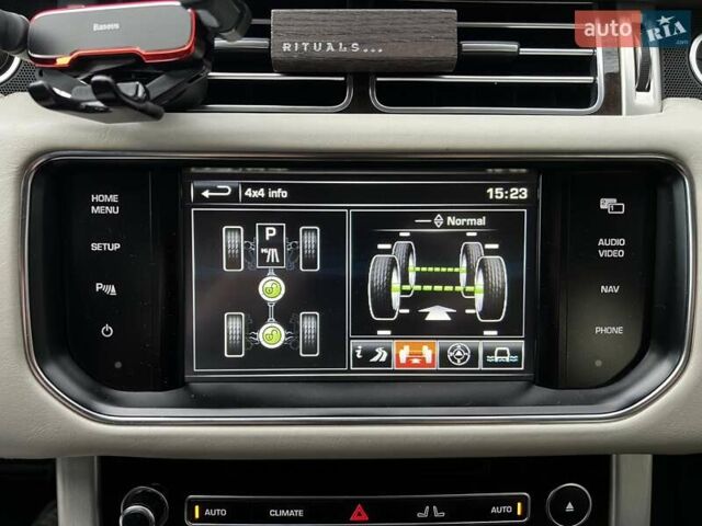 Черный Ленд Ровер Рендж Ровер, объемом двигателя 5 л и пробегом 175 тыс. км за 40300 $, фото 53 на Automoto.ua