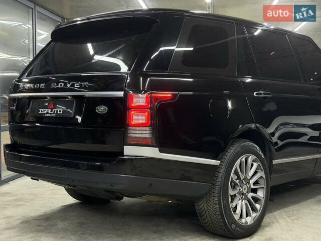 Черный Ленд Ровер Рендж Ровер, объемом двигателя 4.37 л и пробегом 183 тыс. км за 39500 $, фото 17 на Automoto.ua