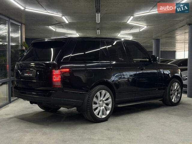 Черный Ленд Ровер Рендж Ровер, объемом двигателя 3 л и пробегом 158 тыс. км за 28900 $, фото 14 на Automoto.ua
