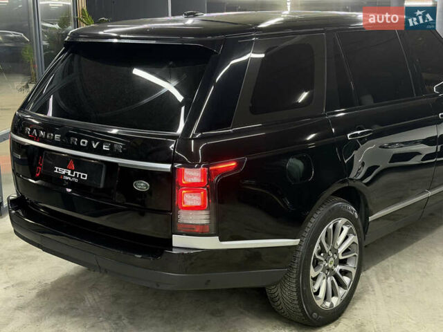 Черный Ленд Ровер Рендж Ровер, объемом двигателя 4.37 л и пробегом 183 тыс. км за 39500 $, фото 16 на Automoto.ua