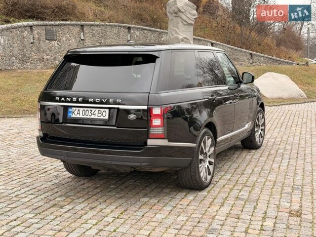 Черный Ленд Ровер Рендж Ровер, объемом двигателя 3 л и пробегом 204 тыс. км за 28500 $, фото 21 на Automoto.ua