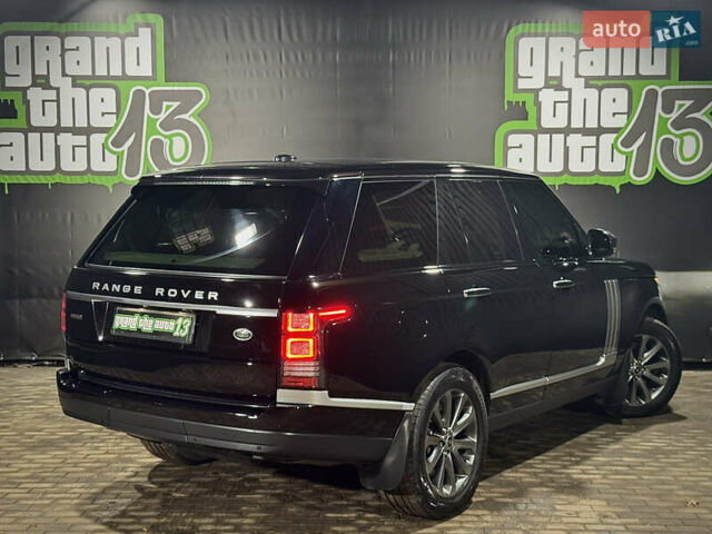 Чорний Ленд Ровер Рендж Ровер, об'ємом двигуна 4.37 л та пробігом 246 тис. км за 32299 $, фото 16 на Automoto.ua