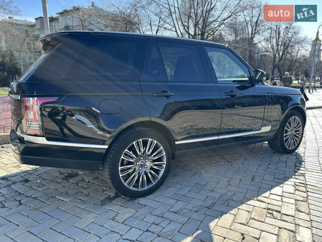 Черный Ленд Ровер Рендж Ровер, объемом двигателя 2.99 л и пробегом 163 тыс. км за 37000 $, фото 5 на Automoto.ua