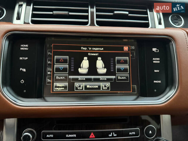 Черный Ленд Ровер Рендж Ровер, объемом двигателя 4.4 л и пробегом 165 тыс. км за 37999 $, фото 42 на Automoto.ua