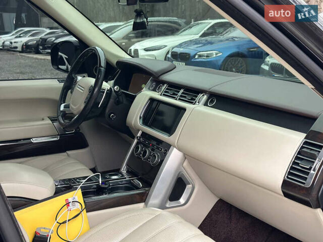 Чорний Ленд Ровер Рендж Ровер, об'ємом двигуна 5 л та пробігом 200 тис. км за 29000 $, фото 13 на Automoto.ua