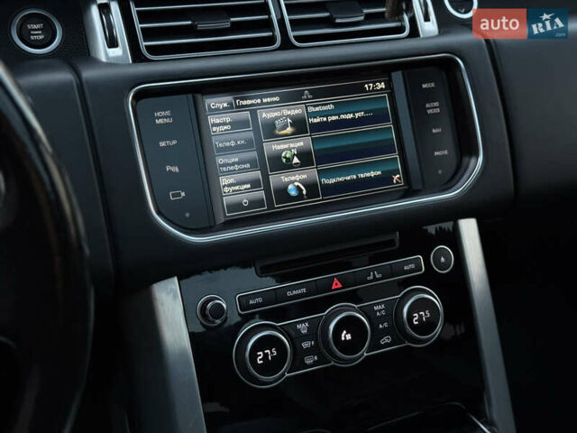 Чорний Ленд Ровер Рендж Ровер, об'ємом двигуна 5 л та пробігом 205 тис. км за 29999 $, фото 33 на Automoto.ua