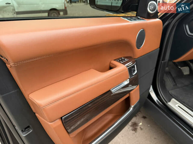 Черный Ленд Ровер Рендж Ровер, объемом двигателя 4.4 л и пробегом 165 тыс. км за 37500 $, фото 38 на Automoto.ua