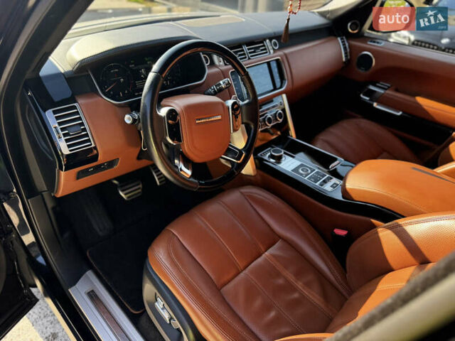 Ленд Ровер Рендж Ровер 2014 у Житомирі на Automoto.ua Чорний Ленд Ровер Рендж Ровер, об'ємом двигуна 5 л та пробігом 144 тис. км за 38999 $, фото 27 на Automoto.ua