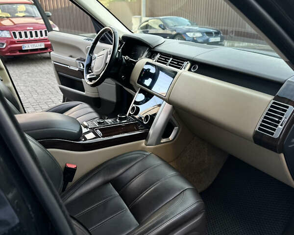 Черный Ленд Ровер Рендж Ровер, объемом двигателя 2.99 л и пробегом 182 тыс. км за 38000 $, фото 7 на Automoto.ua