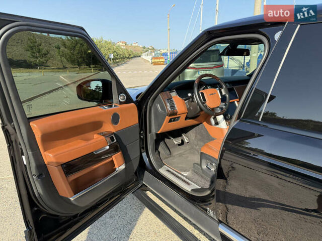 Черный Ленд Ровер Рендж Ровер, объемом двигателя 4.37 л и пробегом 202 тыс. км за 61499 $, фото 25 на Automoto.ua