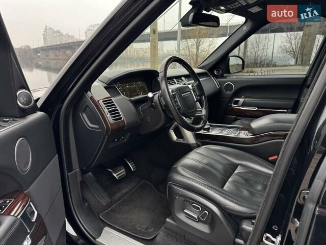 Чорний Ленд Ровер Рендж Ровер, об'ємом двигуна 2.99 л та пробігом 248 тис. км за 27900 $, фото 12 на Automoto.ua