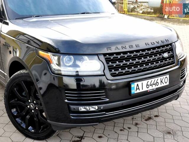 Черный Ленд Ровер Рендж Ровер, объемом двигателя 3 л и пробегом 110 тыс. км за 29500 $, фото 60 на Automoto.ua