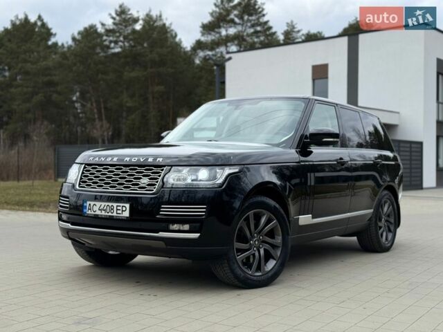 Черный Ленд Ровер Рендж Ровер, объемом двигателя 3 л и пробегом 179 тыс. км за 34900 $, фото 1 на Automoto.ua