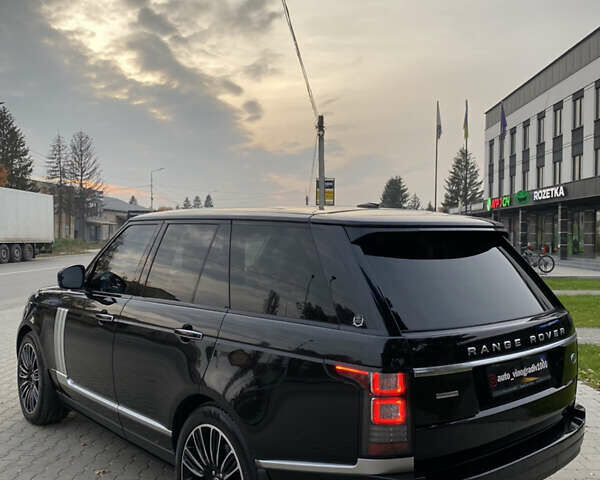 Чорний Ленд Ровер Рендж Ровер, об'ємом двигуна 4.4 л та пробігом 130 тис. км за 50000 $, фото 3 на Automoto.ua