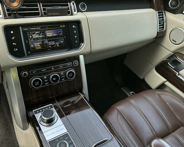 Черный Ленд Ровер Рендж Ровер, объемом двигателя 4.37 л и пробегом 229 тыс. км за 42900 $, фото 23 на Automoto.ua