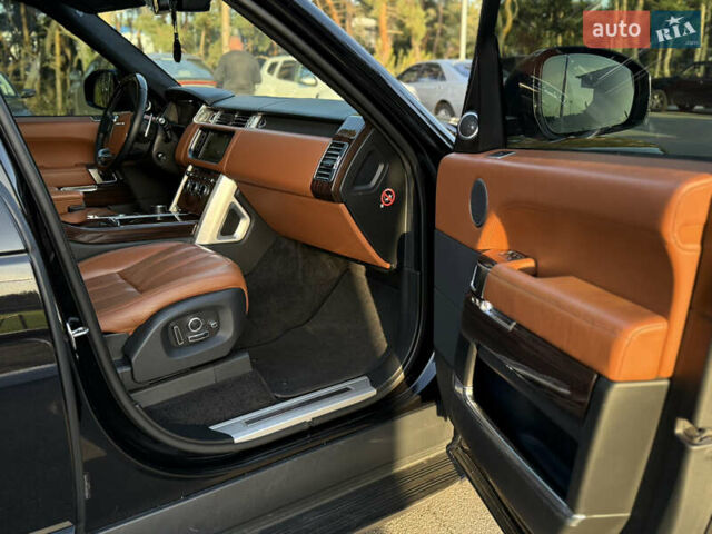 Черный Ленд Ровер Рендж Ровер, объемом двигателя 4.37 л и пробегом 199 тыс. км за 37500 $, фото 23 на Automoto.ua