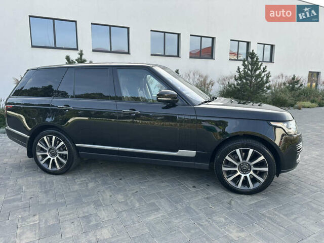 Черный Ленд Ровер Рендж Ровер, объемом двигателя 4.37 л и пробегом 229 тыс. км за 42900 $, фото 12 на Automoto.ua