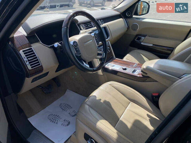 Черный Ленд Ровер Рендж Ровер, объемом двигателя 2.99 л и пробегом 37 тыс. км за 39900 $, фото 8 на Automoto.ua