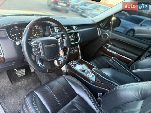 Черный Ленд Ровер Рендж Ровер, объемом двигателя 3 л и пробегом 190 тыс. км за 34888 $, фото 17 на Automoto.ua