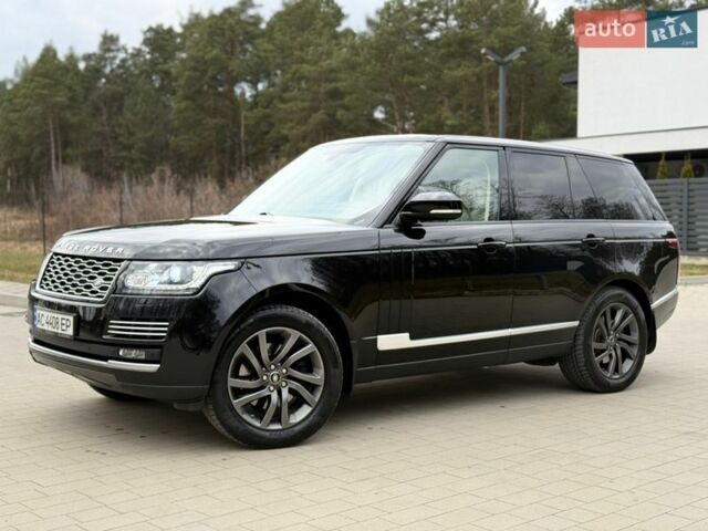 Черный Ленд Ровер Рендж Ровер, объемом двигателя 3 л и пробегом 179 тыс. км за 34900 $, фото 4 на Automoto.ua