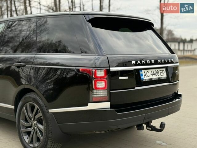 Черный Ленд Ровер Рендж Ровер, объемом двигателя 3 л и пробегом 179 тыс. км за 34900 $, фото 149 на Automoto.ua
