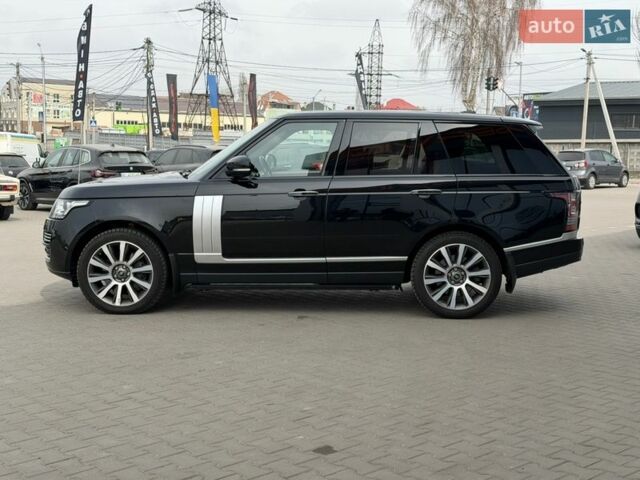 Черный Ленд Ровер Рендж Ровер, объемом двигателя 4.37 л и пробегом 112 тыс. км за 49999 $, фото 4 на Automoto.ua