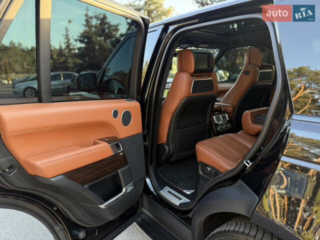 Черный Ленд Ровер Рендж Ровер, объемом двигателя 4.37 л и пробегом 199 тыс. км за 37500 $, фото 16 на Automoto.ua