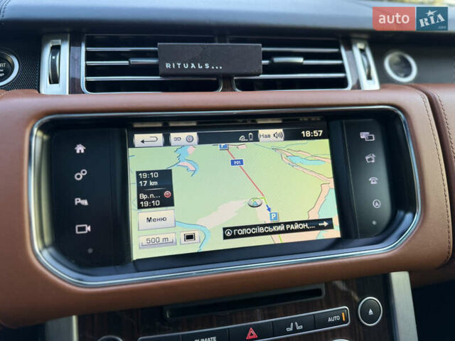 Черный Ленд Ровер Рендж Ровер, объемом двигателя 4.37 л и пробегом 199 тыс. км за 37500 $, фото 29 на Automoto.ua