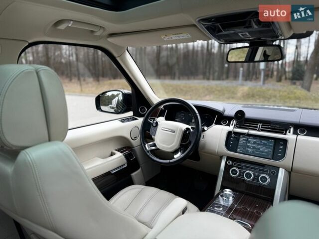 Черный Ленд Ровер Рендж Ровер, объемом двигателя 3 л и пробегом 179 тыс. км за 34900 $, фото 106 на Automoto.ua