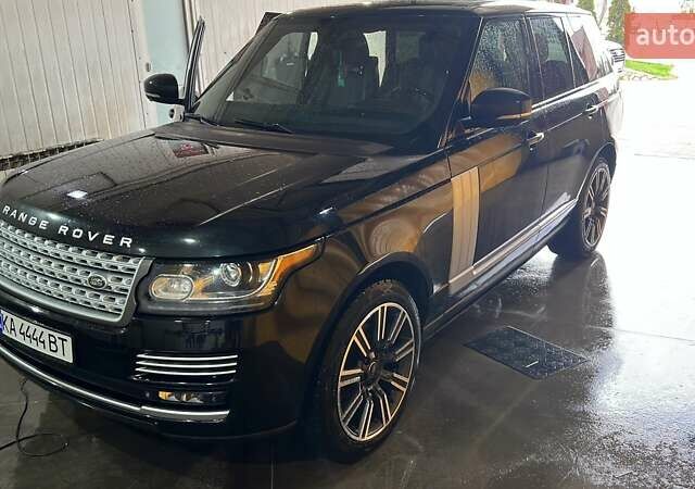 Черный Ленд Ровер Рендж Ровер, объемом двигателя 2.99 л и пробегом 166 тыс. км за 37000 $, фото 5 на Automoto.ua