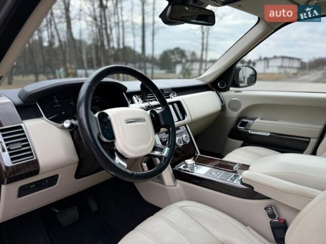 Черный Ленд Ровер Рендж Ровер, объемом двигателя 3 л и пробегом 179 тыс. км за 34900 $, фото 34 на Automoto.ua