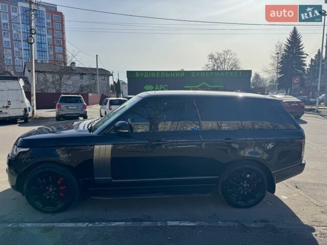 Черный Ленд Ровер Рендж Ровер, объемом двигателя 4.37 л и пробегом 245 тыс. км за 38000 $, фото 7 на Automoto.ua