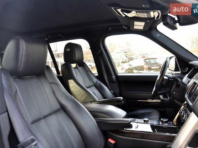 Черный Ленд Ровер Рендж Ровер, объемом двигателя 3 л и пробегом 110 тыс. км за 29500 $, фото 40 на Automoto.ua