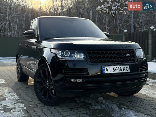 Черный Ленд Ровер Рендж Ровер, объемом двигателя 3 л и пробегом 110 тыс. км за 31500 $, фото 5 на Automoto.ua