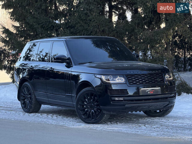 Черный Ленд Ровер Рендж Ровер, объемом двигателя 4.4 л и пробегом 193 тыс. км за 35900 $, фото 2 на Automoto.ua