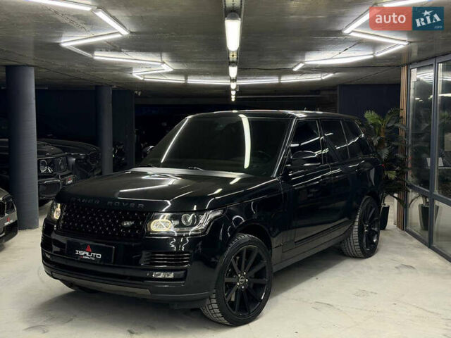 Черный Ленд Ровер Рендж Ровер, объемом двигателя 5 л и пробегом 135 тыс. км за 39900 $, фото 2 на Automoto.ua