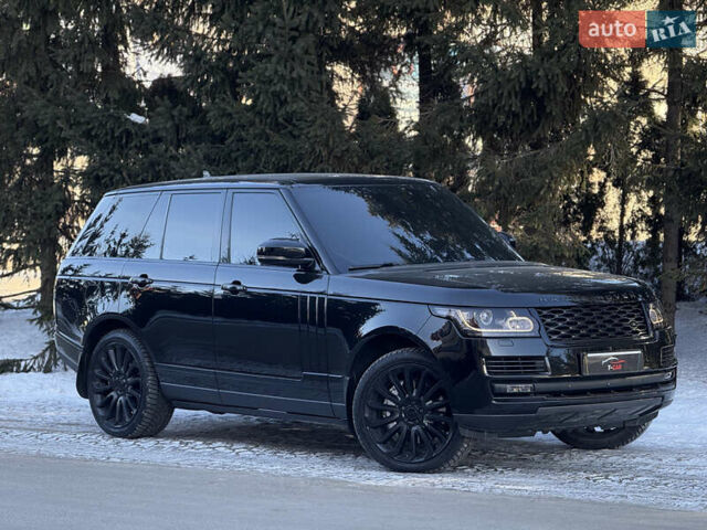 Черный Ленд Ровер Рендж Ровер, объемом двигателя 4.4 л и пробегом 193 тыс. км за 35900 $, фото 4 на Automoto.ua