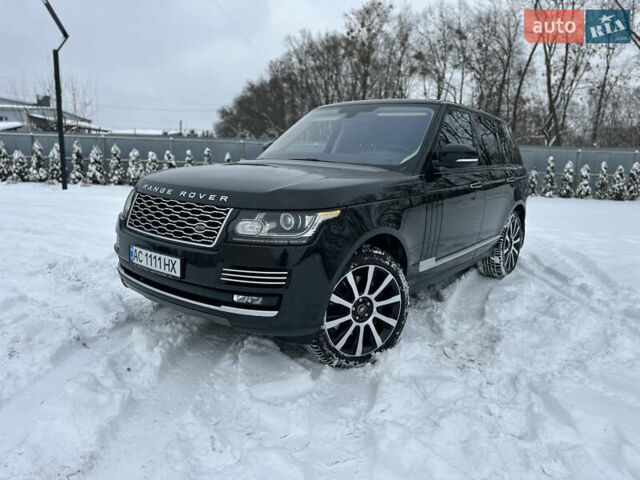 Черный Ленд Ровер Рендж Ровер, объемом двигателя 4.37 л и пробегом 229 тыс. км за 42900 $, фото 66 на Automoto.ua