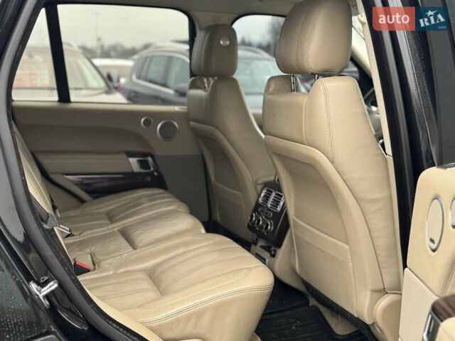 Черный Ленд Ровер Рендж Ровер, объемом двигателя 3 л и пробегом 195 тыс. км за 20800 $, фото 21 на Automoto.ua