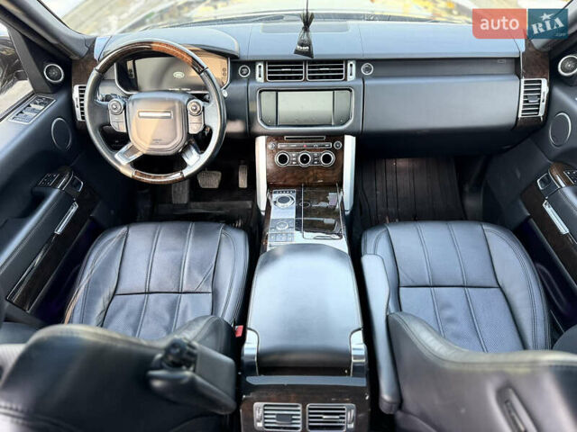 Черный Ленд Ровер Рендж Ровер, объемом двигателя 3 л и пробегом 110 тыс. км за 31500 $, фото 13 на Automoto.ua