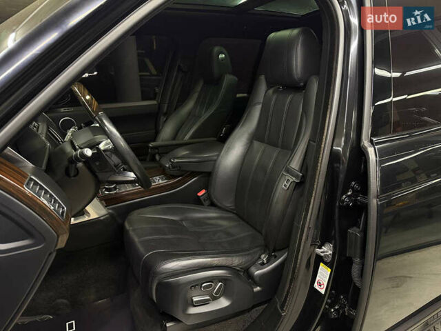 Черный Ленд Ровер Рендж Ровер, объемом двигателя 5 л и пробегом 135 тыс. км за 39900 $, фото 6 на Automoto.ua
