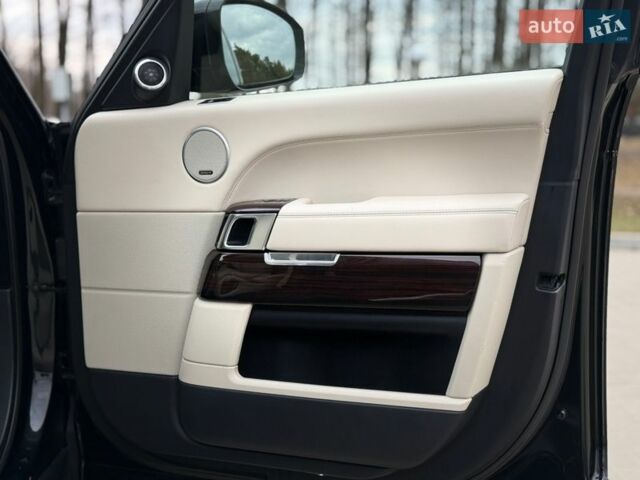 Черный Ленд Ровер Рендж Ровер, объемом двигателя 3 л и пробегом 179 тыс. км за 34900 $, фото 99 на Automoto.ua