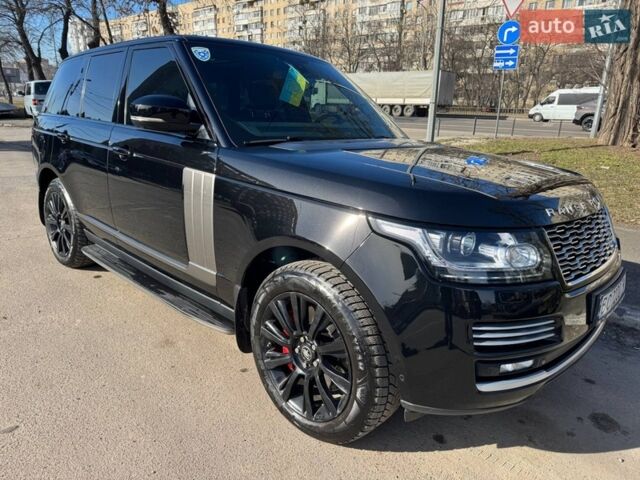 Черный Ленд Ровер Рендж Ровер, объемом двигателя 4.37 л и пробегом 245 тыс. км за 38000 $, фото 3 на Automoto.ua
