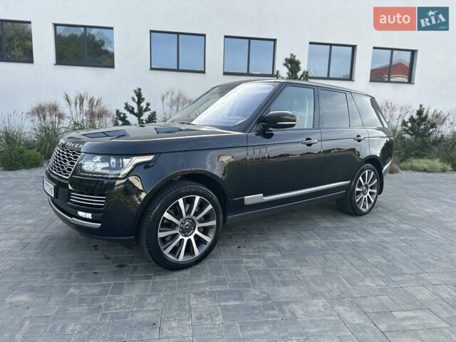 Черный Ленд Ровер Рендж Ровер, объемом двигателя 4.37 л и пробегом 229 тыс. км за 42900 $, фото 4 на Automoto.ua