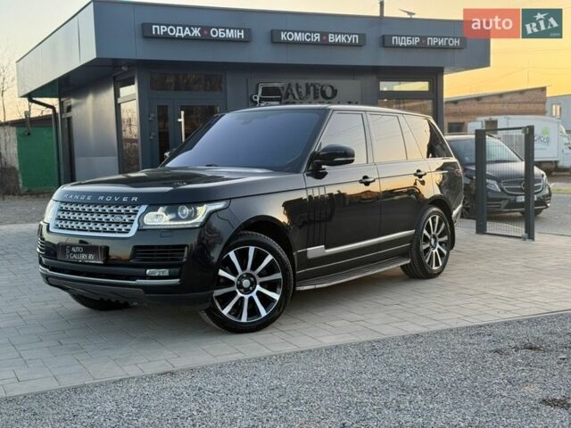 Черный Ленд Ровер Рендж Ровер, объемом двигателя 3 л и пробегом 190 тыс. км за 34888 $, фото 1 на Automoto.ua